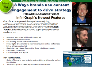 Webinar 8 Ways brands use content engagement to drive strategy - 12/20 1PST 